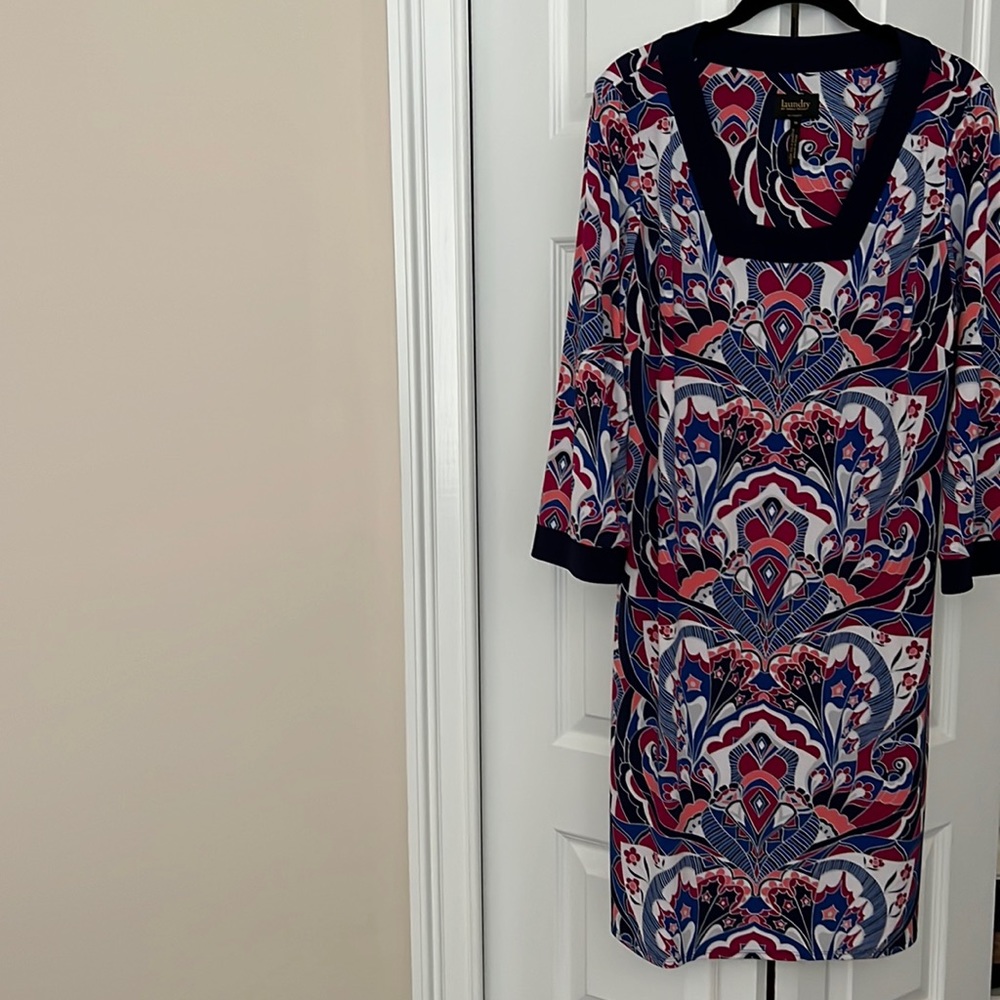 Laundry by Shelli Segal Print Dress